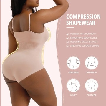 Bodysuit Shapewear Women Full Body Shaper Waist Tr