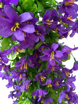 Искусственные цветы Цветочная гирлянда Розовый висячий искусственный плющ Surfinia