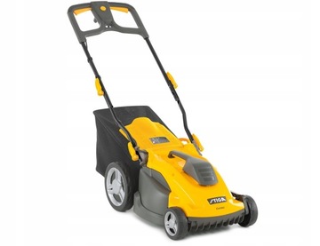 KOSIARKA Elektryczna STIGA 38 cm 1600 W Funkcja Mielenia KOSZ 40l 3w1 600m2