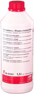 КОНЦЕНТРАТНАЯ РАДИАТОРНАЯ ЖИДКОСТЬ FEBI КРАСНАЯ G12 1,5 л.