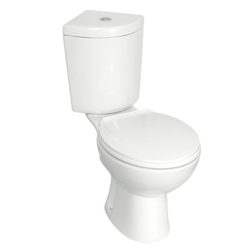 WC kompakt narożny z deską Corner