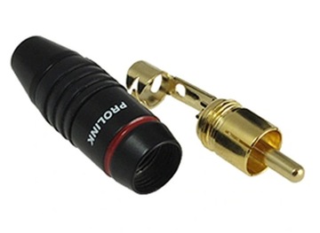 РАЗЪЕМ RCA CINCH PROLINK ПРЕМИУМ ПОЗОЛОЧЕННЫЙ TRC019