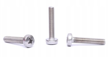 DIN 7985 A2 M4X70 ŚRUBA NIERDZEWNA Z ŁBEM WALCOWYM INOX 10 SZT