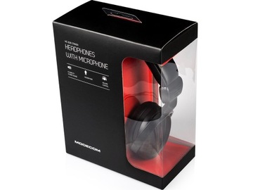 SŁUCHAWKI GAMINGOWE Z MIKROFONEM NA PAŁĄKU - MODECOM VOLCANO MC-828 STRIKER