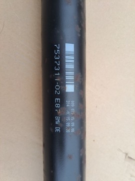 BMW E87 118I HŘÍDEL HNACÍ KOMPLETNÍ 7537311-02