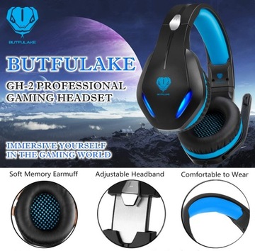 ИГРОВЫЕ НАУШНИКИ BUTFULAKE STYNICE GH 2