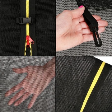 СЕТКА ДЛЯ батута 10 футов, 300/305/312 см, НАРУЖНАЯ ПРОЧНАЯ ДЛЯ 6 СТОЙК