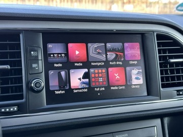 Seat Leon III Hatchback Facelifting 1.5 EcoTSI 130KM 2018 Seat Leon 1-Ręka! Navi, Grzane fotele, Czujniki, zdjęcie 21