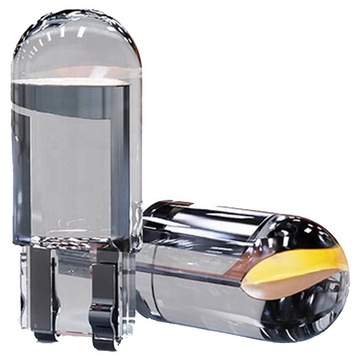 ŻARÓWKA LED KRYSTALICZNA SPHERE COB 360 2SZT. W5W