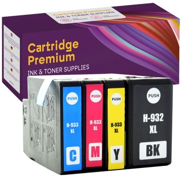 4x Tusze do Drukarki HP OfficeJet 7110 7600 7610