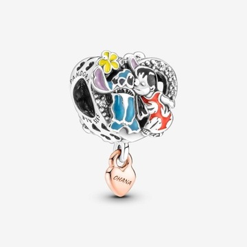 Charms Pandora - inšpirovaný Ohana Lilo a Stitch od Disney 781682C01