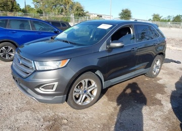 Ford Edge II 2018 Ford Edge 2018r., Titanium, 2L, od ubezpieczalni 2.0 Benzyna 248KM, zdjęcie 2