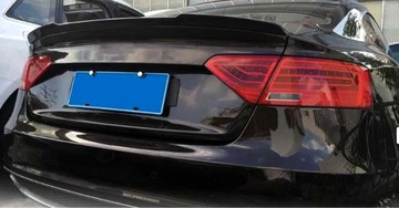 Audi A5 Sportback 8T 07-16 4D M4 вид спойлера, элерон, черный глянец