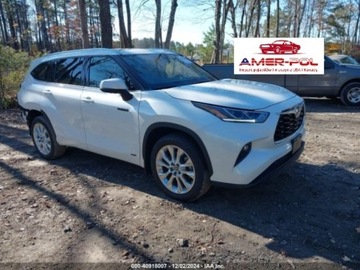 Toyota Highlander III 2021 Toyota Highlander Hybrid Limited, 2021r., 4x4, 2.5L 2.5 Hybryda 186KM