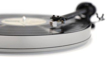 New Horizon 301 czarny + pokrywa * gramofon made in Italy