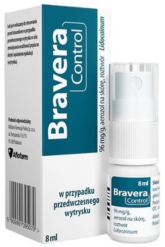 BRAVERA CONTROL leczenie przedwczesnego wytrysku 8