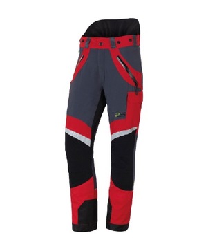 Spodnie PSS X-treme Light czerwono-czarne 1 klasa r.60