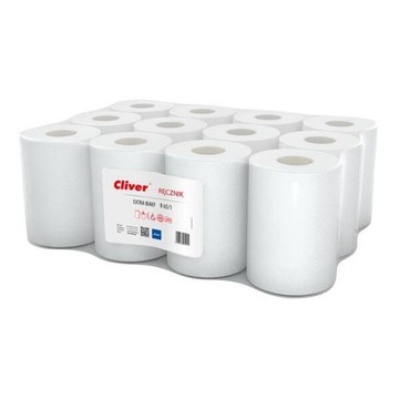 Ręcznik papierowy R65 CLIVER 5951 extra biały 12szt