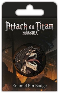 Przypinka do ubrań Attack On Titan dla fana