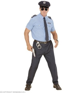 STRÓJ POLICJANTA POLICJANT 5 EL. POLICJA XXL