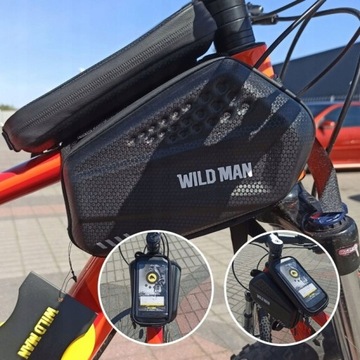 TORBA ROWEROWA WODOODPORNA SAKWA ETUI NA TELEFON