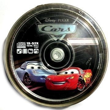 Płyta CD-R Platinet DISNEY Cars Auta 700MB 52x cake 10
