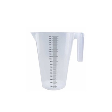 GALAXYFARM Miarka dozownik 2L plastikowy z podziałką co 20ml