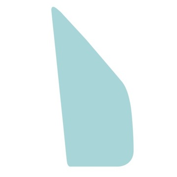 SKLO (OKNO) BOČNÍ PRAVÁ DVEŘE TROJŮHELNÍK NISSAN INTERSTAR (5197)