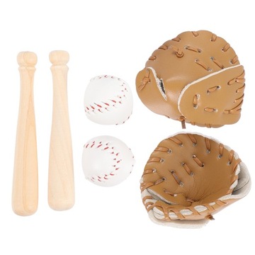 ZESTAW BASEBALL SOFTBALL PIŁKI SPORTOWE 2 ZESTAWY