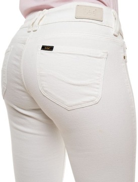 LEE spodnie WHITE regular bootcut JOLIET _ W31 L33
