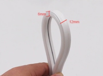 Светодиодная лента 12В водонепроницаемая 1м НЕОН ЖЕЛТАЯ