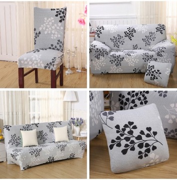 ЭЛАСТИЧНЫЙ ПОКРЫТИЕ НА СТУЛ, ЦВЕТЫ, 6 шт.
