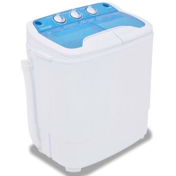 Мини-стиральная машина vidaXL, два барабана, 5,6 кг 50549