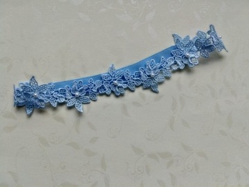 Кружевная свадебная подвязка