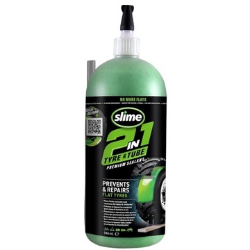 Герметик SLIME для камер шин молочко для скутеров, велосипедов и др. 946мл