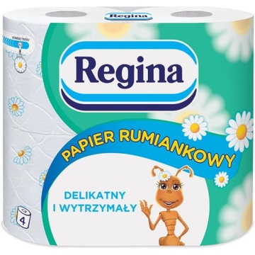 REGINA Papier toaletowy rumiankowy 4szt.