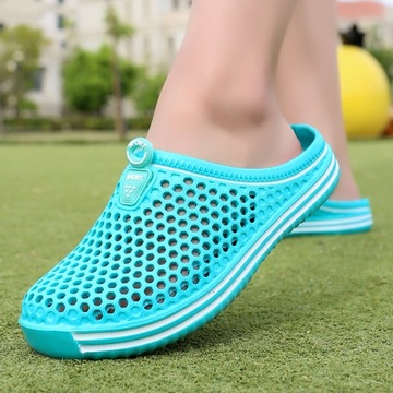 Men Pool Sandals Beach Shoes Slip On Clogs Slipper