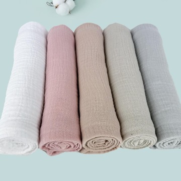 Подгузники Plumeri Muslin, набор из 5 цветов, 70х70 см.