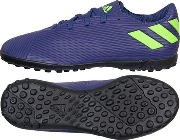 R.36 2/3 Buty sportowe ADIDAS NEMEZIZ Messi 19.4 Tf Jr granatowe