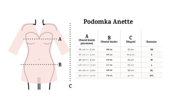 DKaren Anette komplet peniuar i stringi-XS