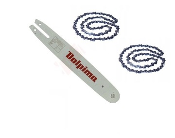 PROWADNICA 2 ŁAŃCUCHY 35cm STIHL MS170 180 181 211