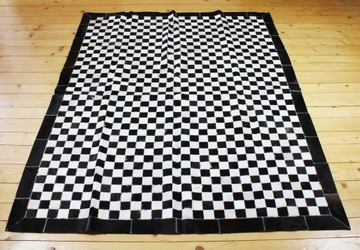 Dywan ze skóry bydlęcej Patchwork krowa 150x200cm