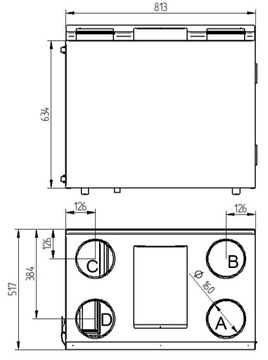 Рекуператор Wanas 415V BASIC