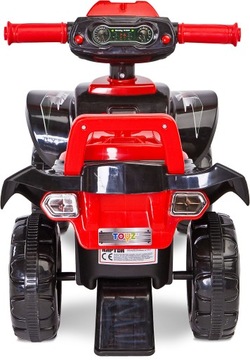 Quad jeździk Pojazd dla dzieci RAPTOR red TOYZ
