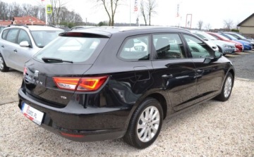 Seat Leon III ST 1.6 TDI CR 105KM 2015 Seat Leon Bezwypadkowy - DSG - Niski przebieg - Super Stan - 1 wlasciciel, zdjęcie 12