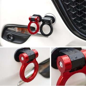 КРАСНО-СИНИЕ НАКЛЕЙКИ ДЕКОР ПРИЦЕПА БУКСИРОВОЧНЫЙ КРЮК