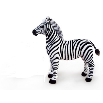 PLUSZAK MASKOTKA ZEBRA 3O CM DUBI