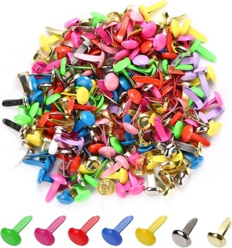 200X KOLOROWE KÓŁKA OCZKA OZDABIANIE SCRAPBOOKING PREZENT DLA DZIECKA DIY