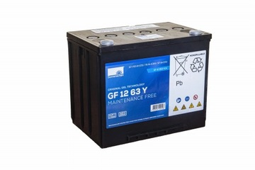 Akumulator trakcyjny SONNENSCHEIN 12V 63Ah/70Ah GF12063Y0