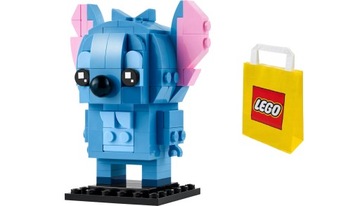 LEGO BrickHeadz 40674 Stitch + torba papierowa LEGO